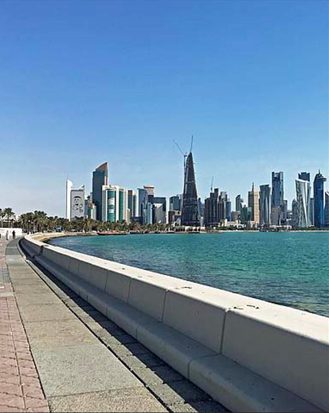 Corniche_in_Doha,_Promenade Corniche_in_Doha,_Promenade